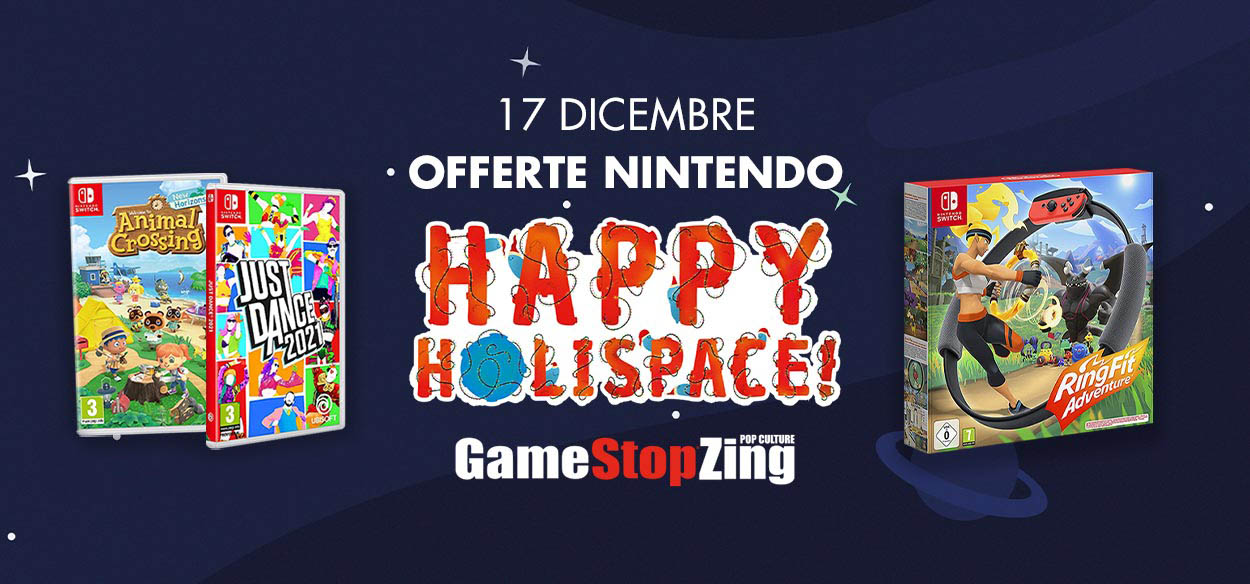 Le offerte Nintendo disponibili solo per oggi da GameStopZing