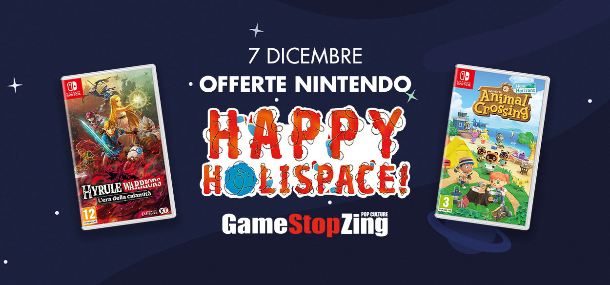 Le offerte Nintendo disponibili solo per oggi da GameStopZing