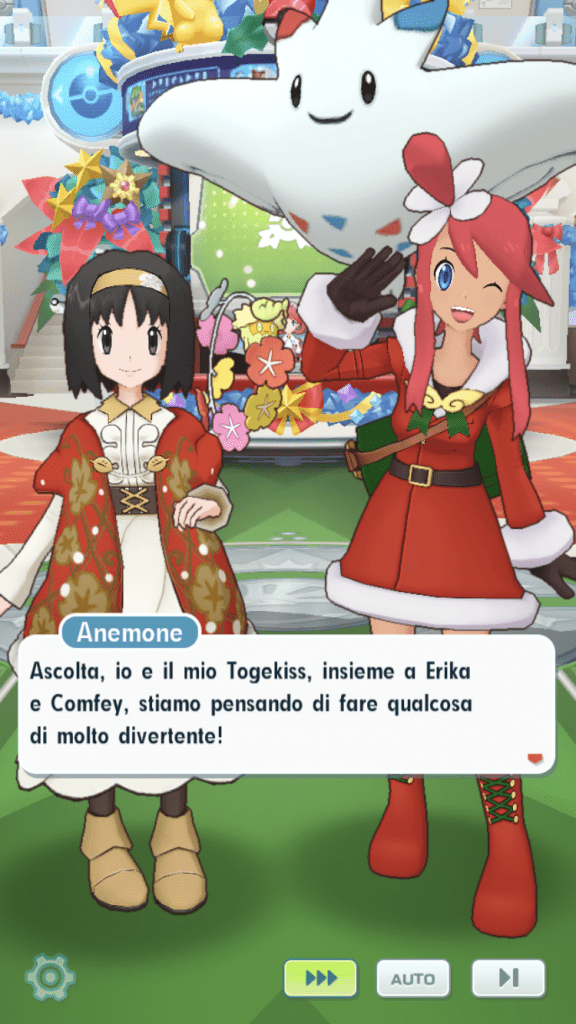 Erika e Anemone festive