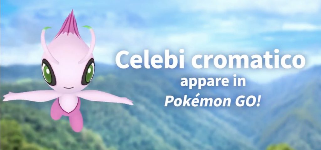 Celebi cromatico Pokémon GO