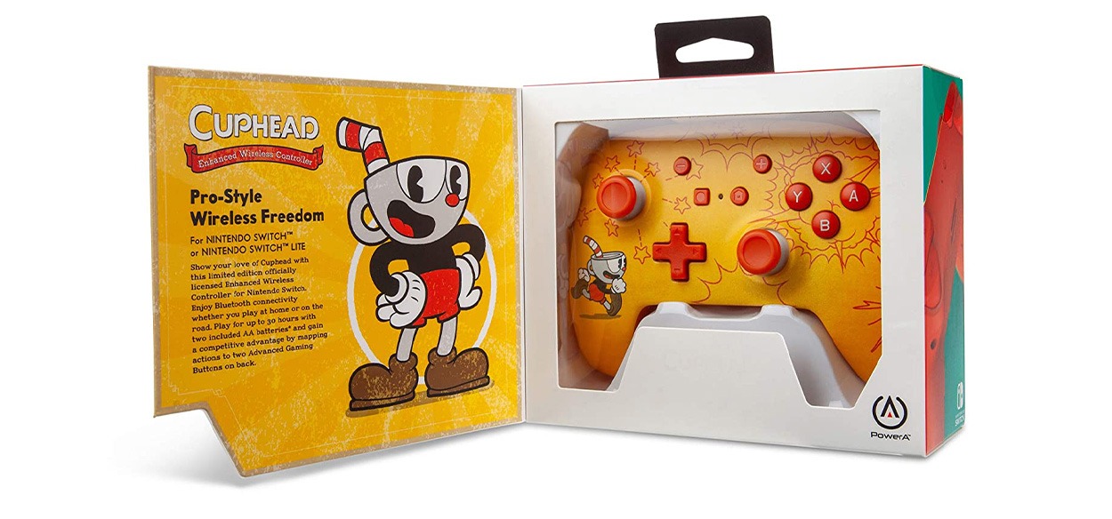 PowerA annuncia il Pro Controller dedicato a Cuphead