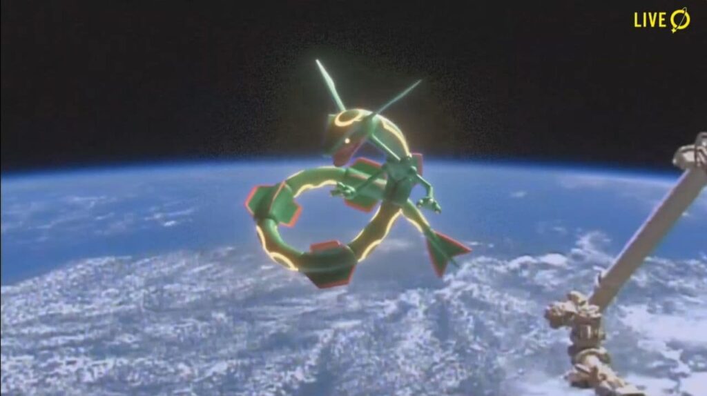 Rayquaza spazio