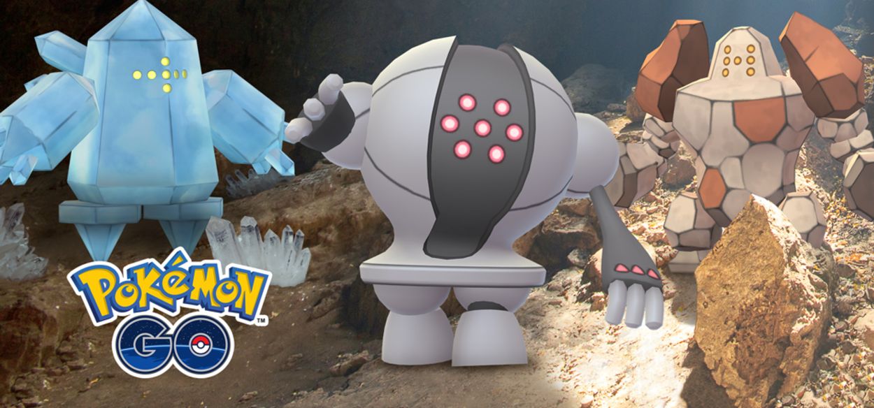 Regice, Regirock e Registeel tornano durante i weekend su Pokémon GO