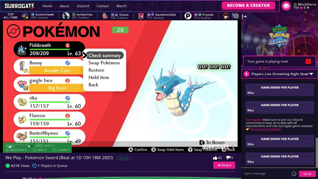 Pokémon Spada Scudo Twitch