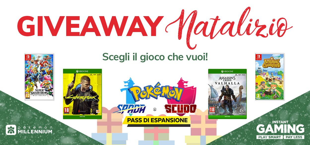 GIVEAWAY NATALIZIO: vinci un gioco, DLC o abbonamento a scelta con Instant Gaming!