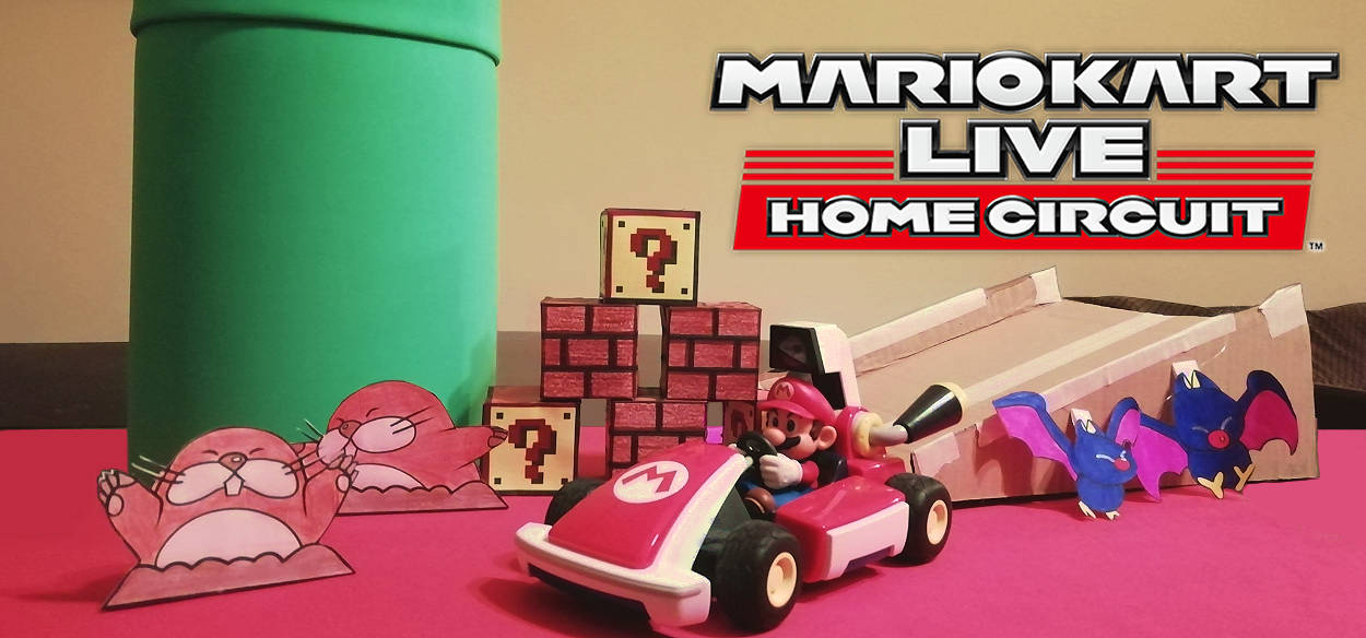 Mario K-Art Attack: idee per le piste fai-da-te di Mario Kart Live Home Circuit