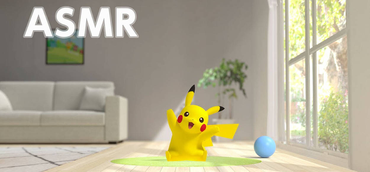 Rilassati con il nuovo video ASMR ufficiale con protagonista Pikachu