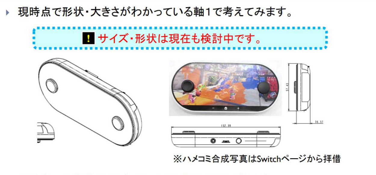 Un leak mostra i progetti iniziali di Nintendo Switch