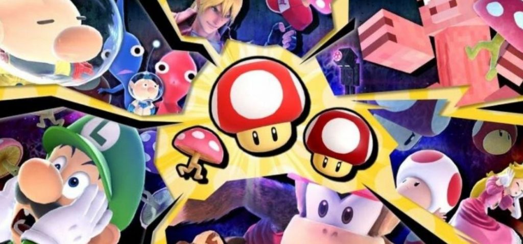 smash bros. funghi