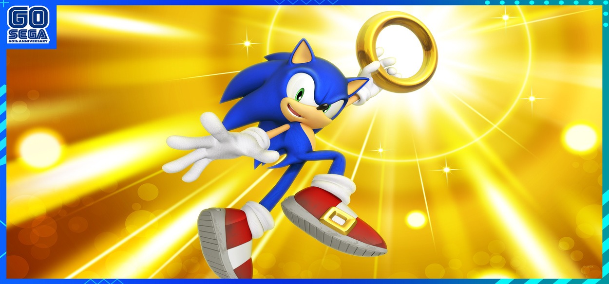 Ecco gli sfondi e gli avatar di Sonic per il 60° anniversario di SEGA