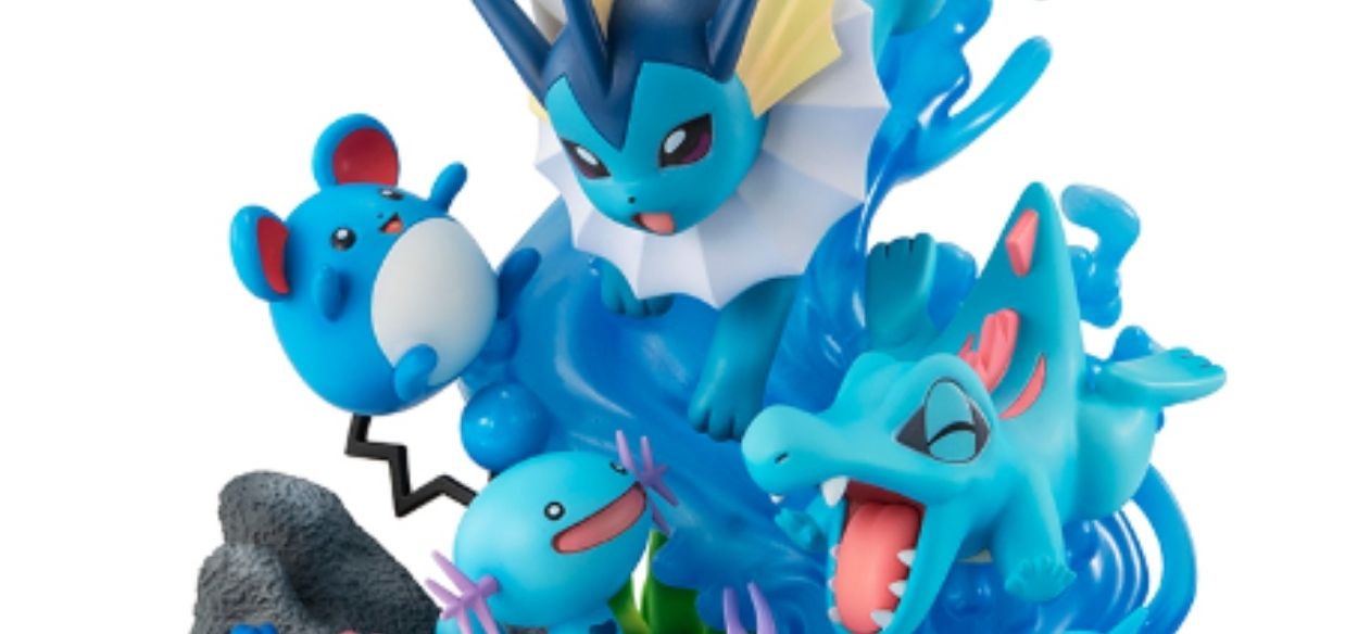 Mostrata la figure GEM E.X. dedicata ai Pokémon di tipo Acqua