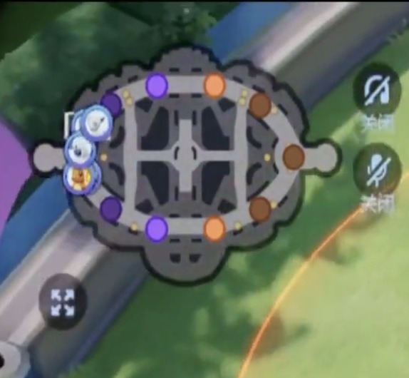 Mappa 5 contro 5 Pokémon Unite