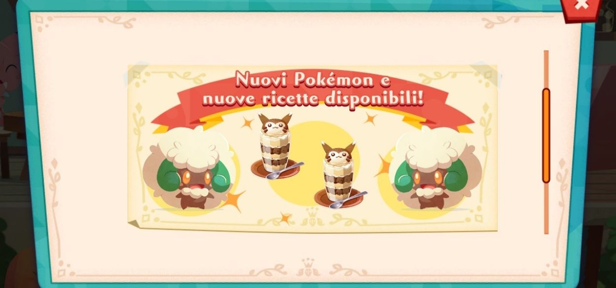 Whimsicott e nuovi ordini adesso disponibili su Pokémon Café Mix