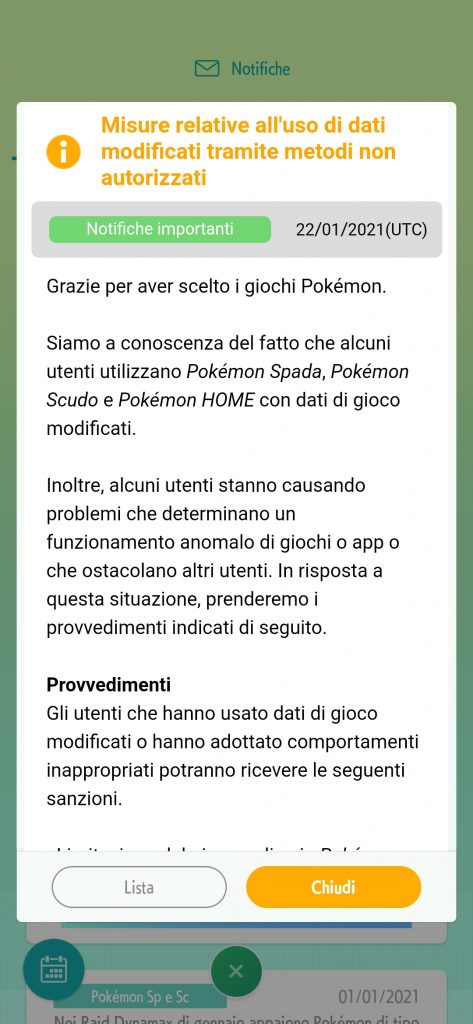 Pokémon Company provvedimenti