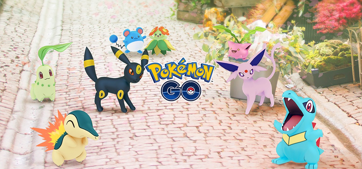 Svelato l'evento di Pokémon GO dedicato a Johto