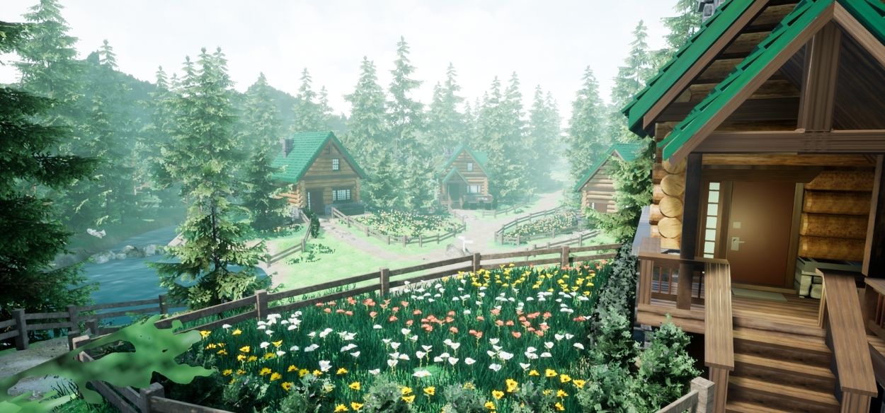 Un artista ricrea Duefoglie e il Percorso 201 di Sinnoh in Unreal Engine