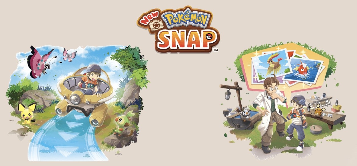 New Pokémon Snap: svelati gli artwork dei personaggi