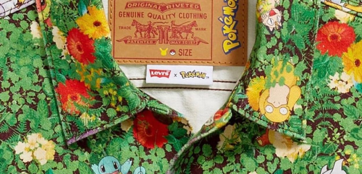 Levi's annuncia un'esclusiva linea di vestiti Pokémon