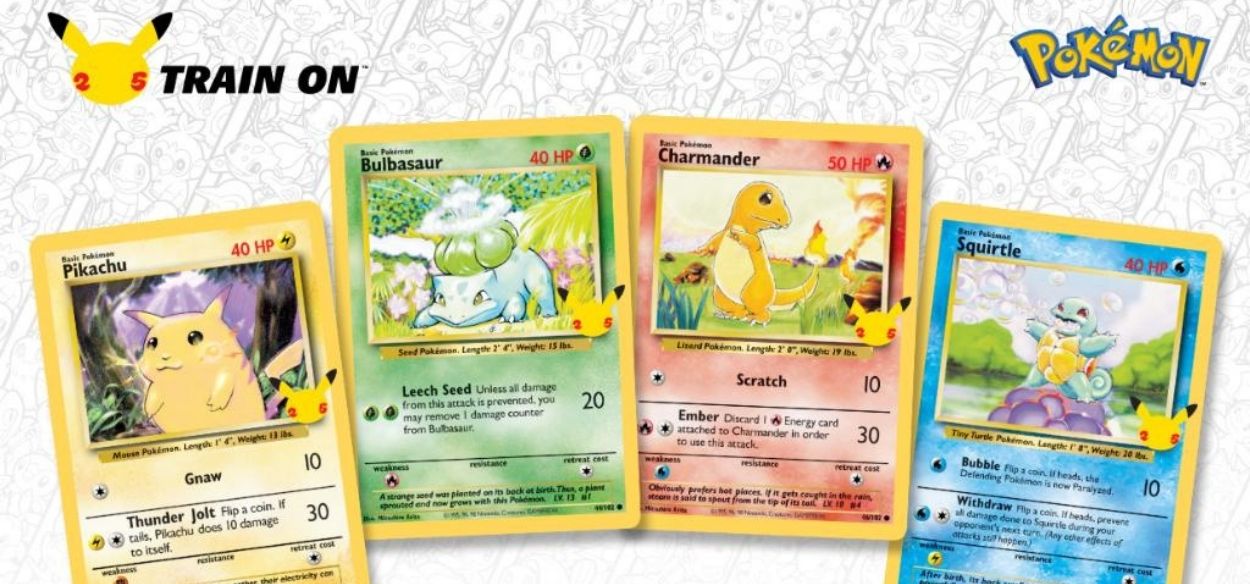 Arrivano le collezioni speciali del GCC Pokémon dedicate al 25° anniversario