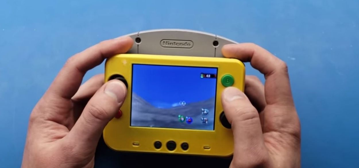 Modder crea il Nintendo 64 portatile più piccolo al mondo