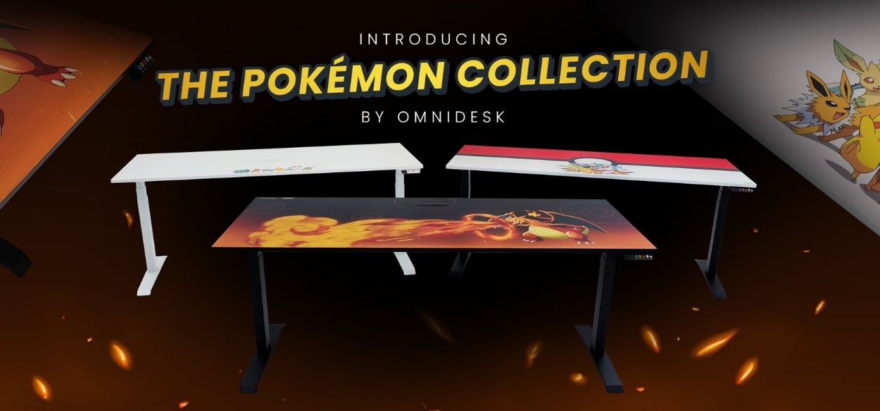 Omnidesk mette in vendita le scrivanie Pokémon