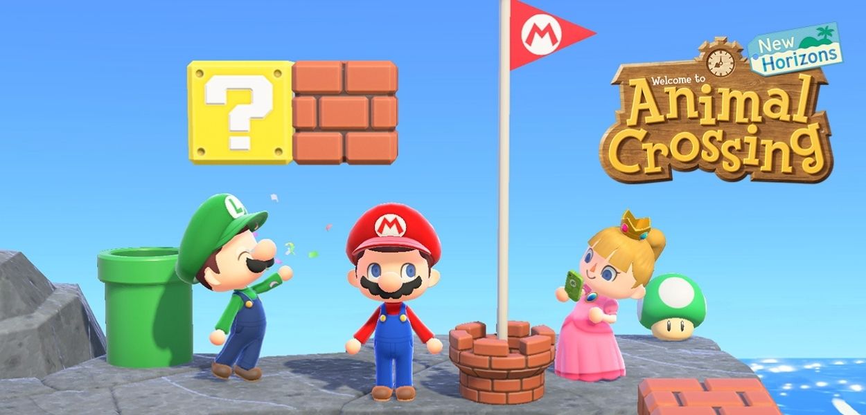 Animal Crossing: New Horizons, disponibile l'aggiornamento dedicato a Super Mario