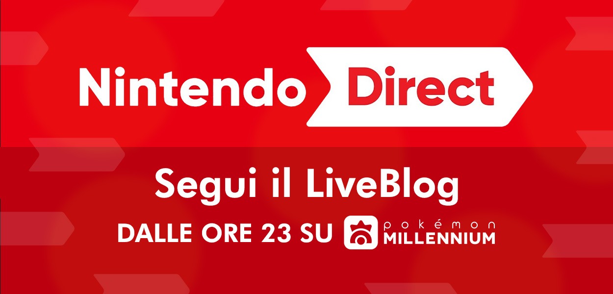 Segui il nuovo Nintendo Direct con Pokémon Millennium!