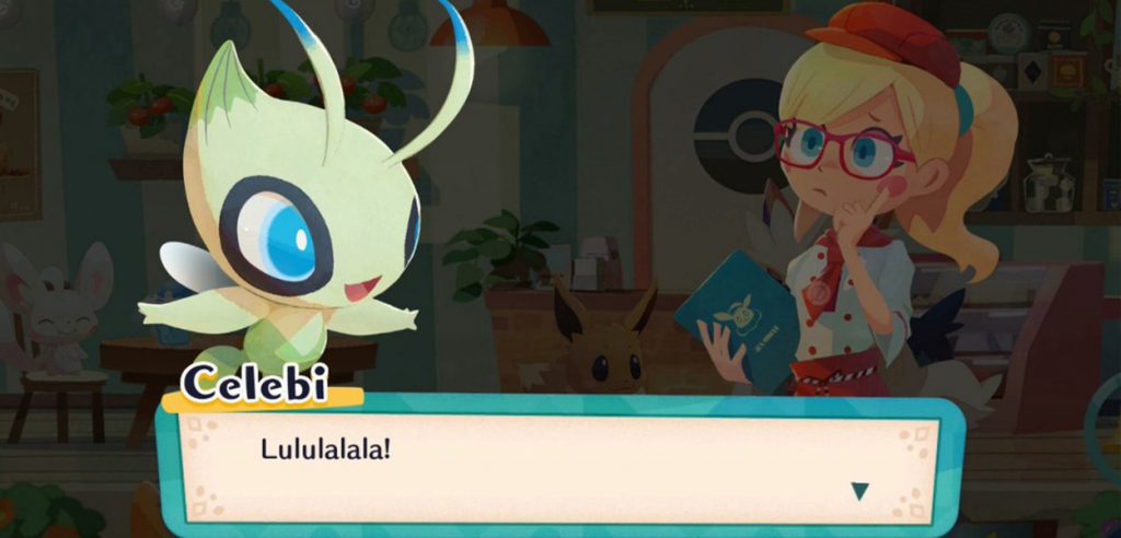Celebi Pokémon Café Mix