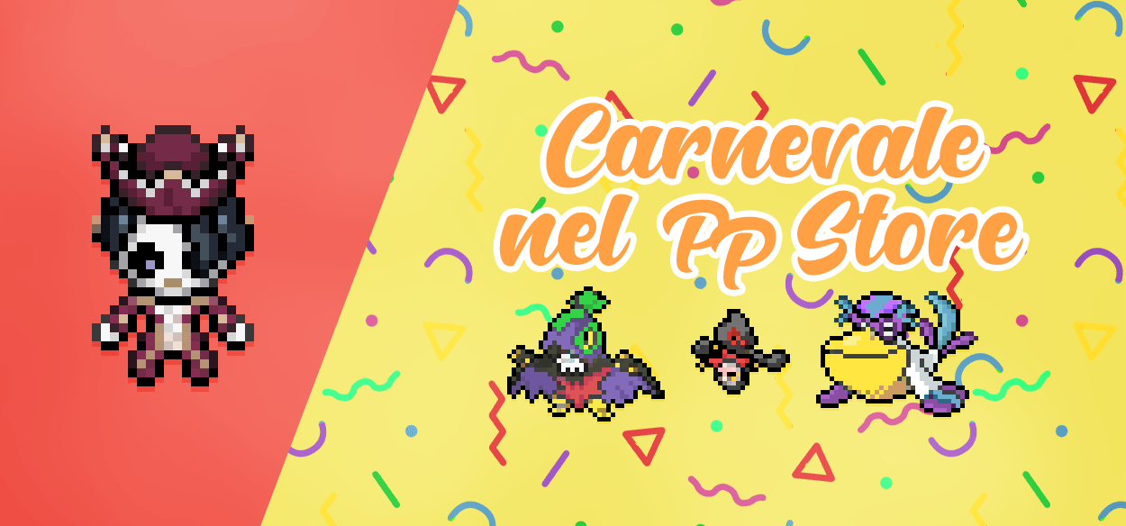 Coriandoli e colori: il Carnevale arriva nel PokéPoints Store!