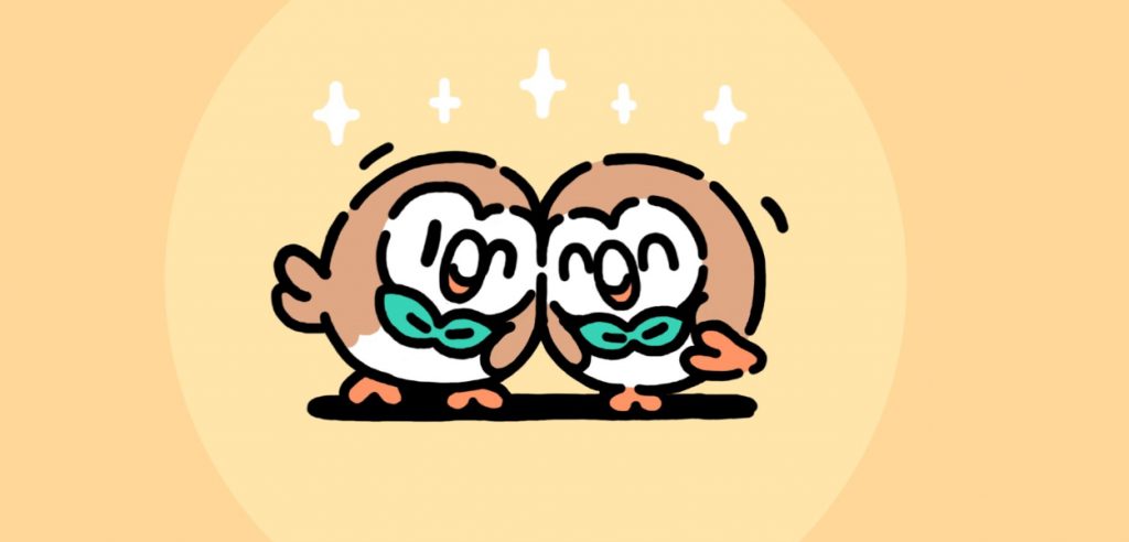 illustrazione Rowlet