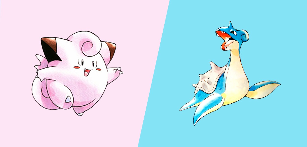 Lapras e Clefairy sono tra i primi Pokémon mai creati