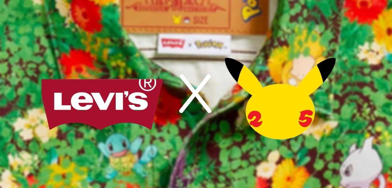 Levi's x Pokémon: mostrati i capi d'abbigliamento della collezione