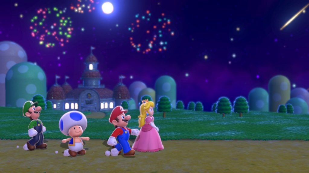 Super Mario 3D World intro