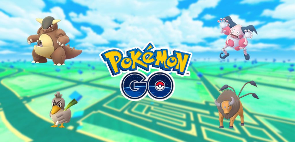 Kangaskhan Farfetch'd Tauros Pokémon GO raid