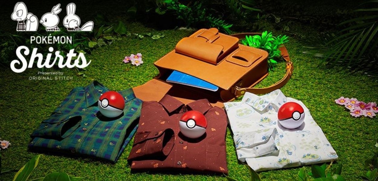 Original Stitch presenta i design per le camicie dedicati ai Pokémon di Hoenn