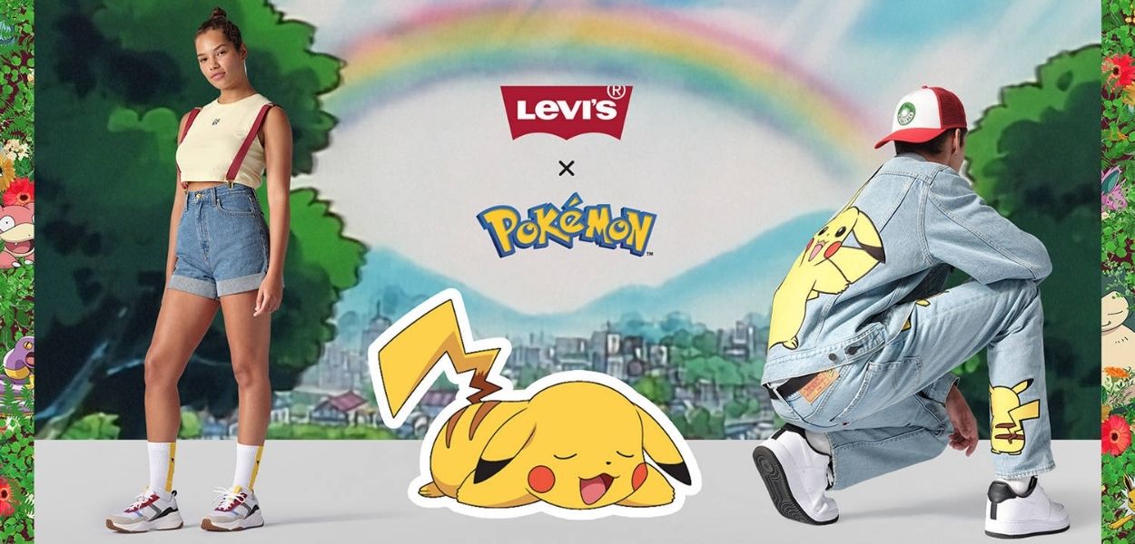 La collezione Levi's Pokémon è finalmente disponibile