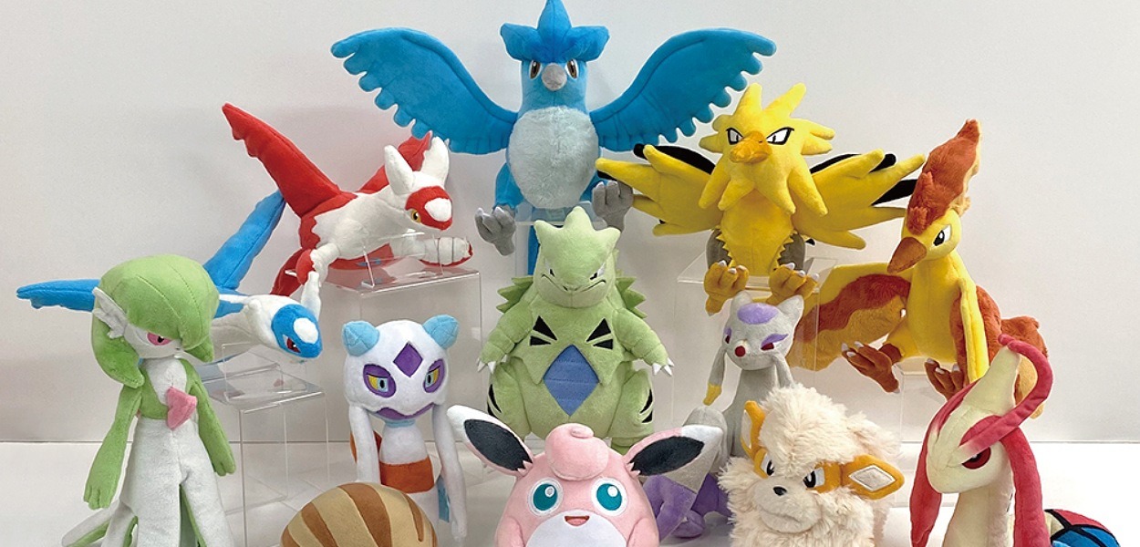 Sanei Boeki presenta i prossimi peluche Pokémon della serie All Star Collection