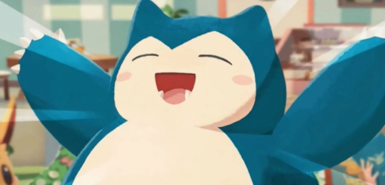 Snorlax torna ad abbuffarsi in Pokémon Café Mix