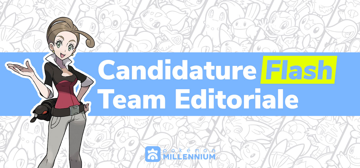 Candidature FLASH 24 Ore: Pokémon Millennium cerca redattori!