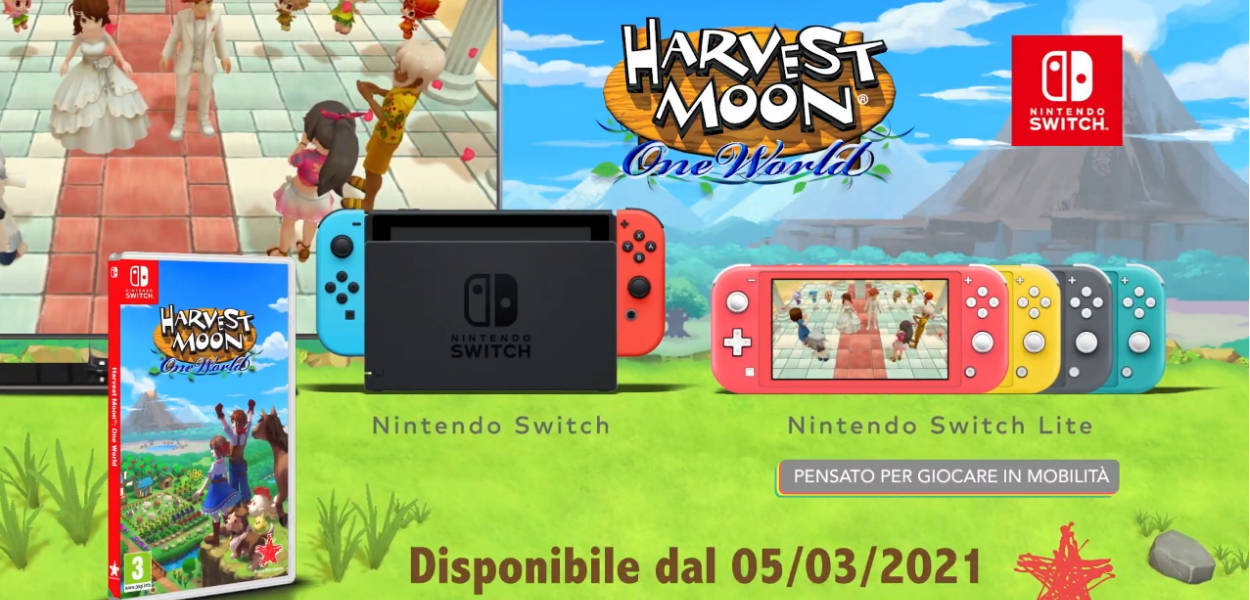 Rilasciato il trailer ufficiale di Harvest Moon: One World
