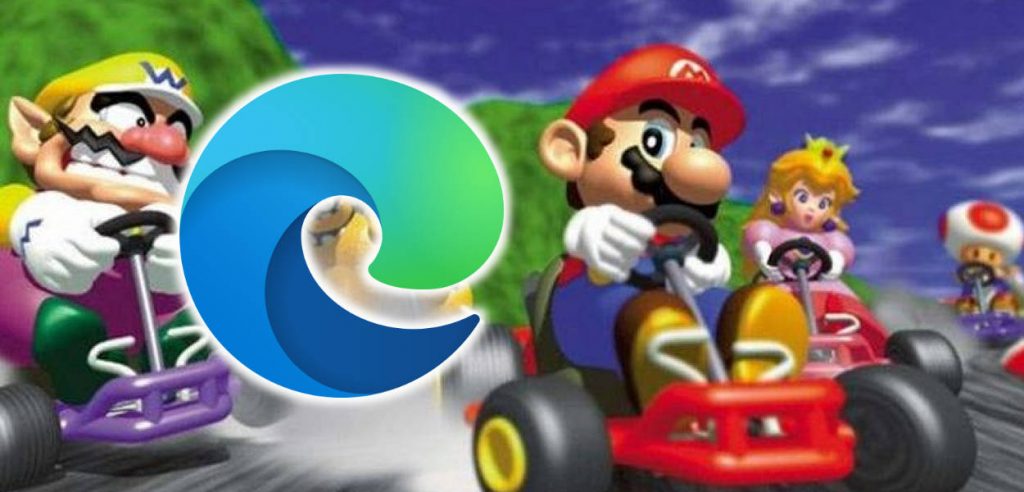 mario kart 64 microsoft edge