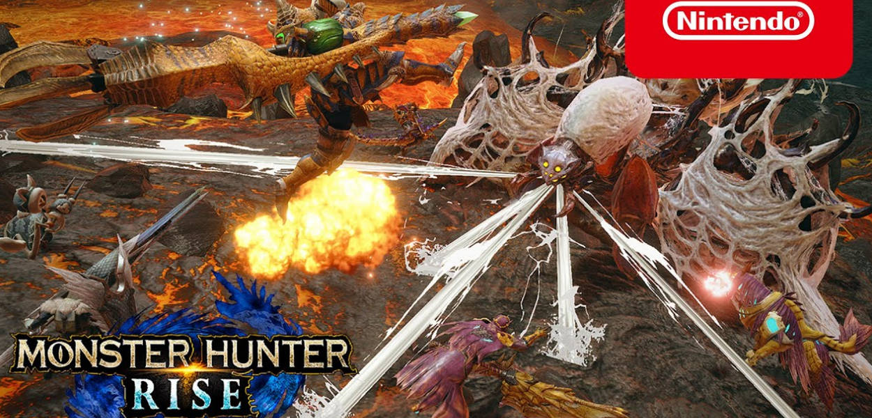 Monster Hunter Rise: un nuovo trailer mostra le armi pesanti