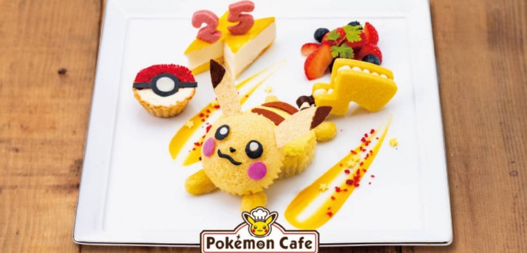 pokémon café pikachu 25 anniversario