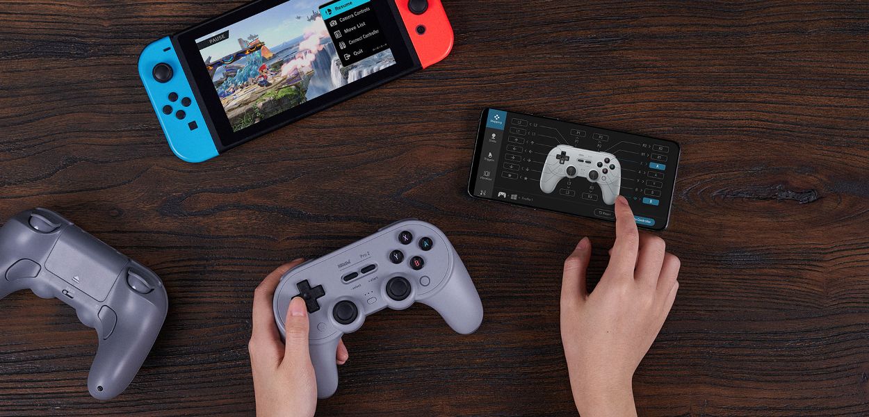 Da 8BitDo un nuovo e interessante controller per Nintendo Switch