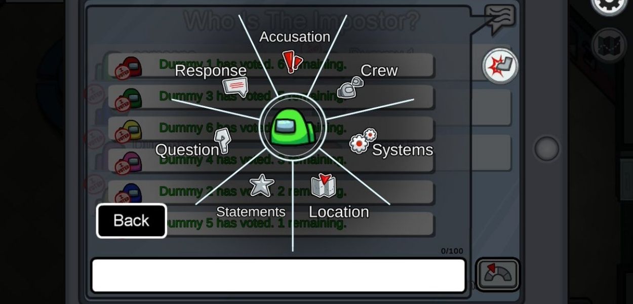 Among Us aggiunge una nuova funzione per migliorare la comunicazione tramite chat