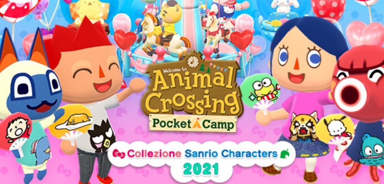 I personaggi Sanrio arrivano in Animal Crossing: New Horizons e Pocket Camp