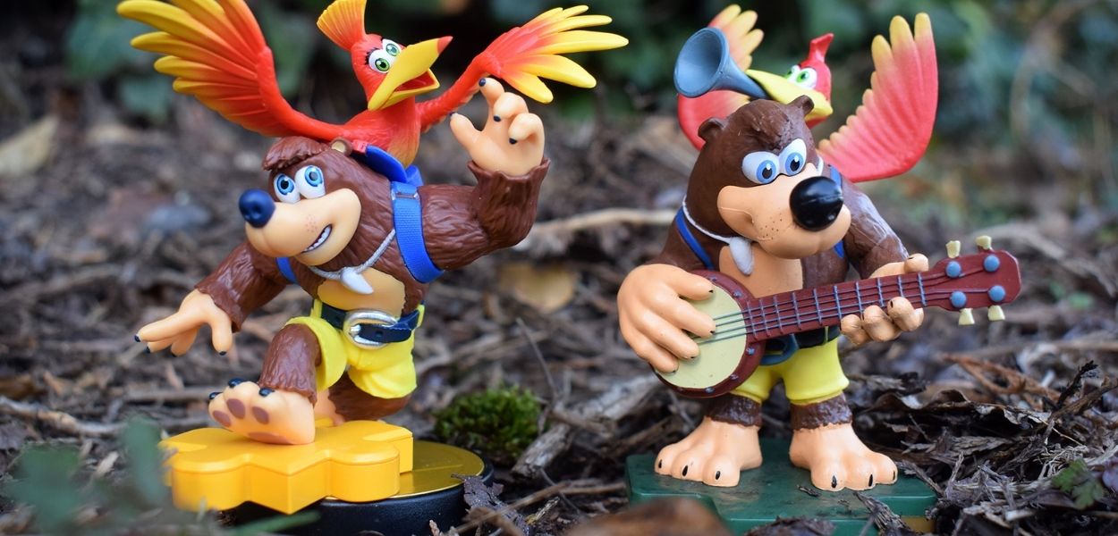 L'amiibo di Banjo e Kazooie viene messa a confronto con il Totaku di Rare