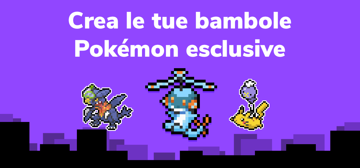 Crea le tue bambole Pokémon esclusive su Twitch!