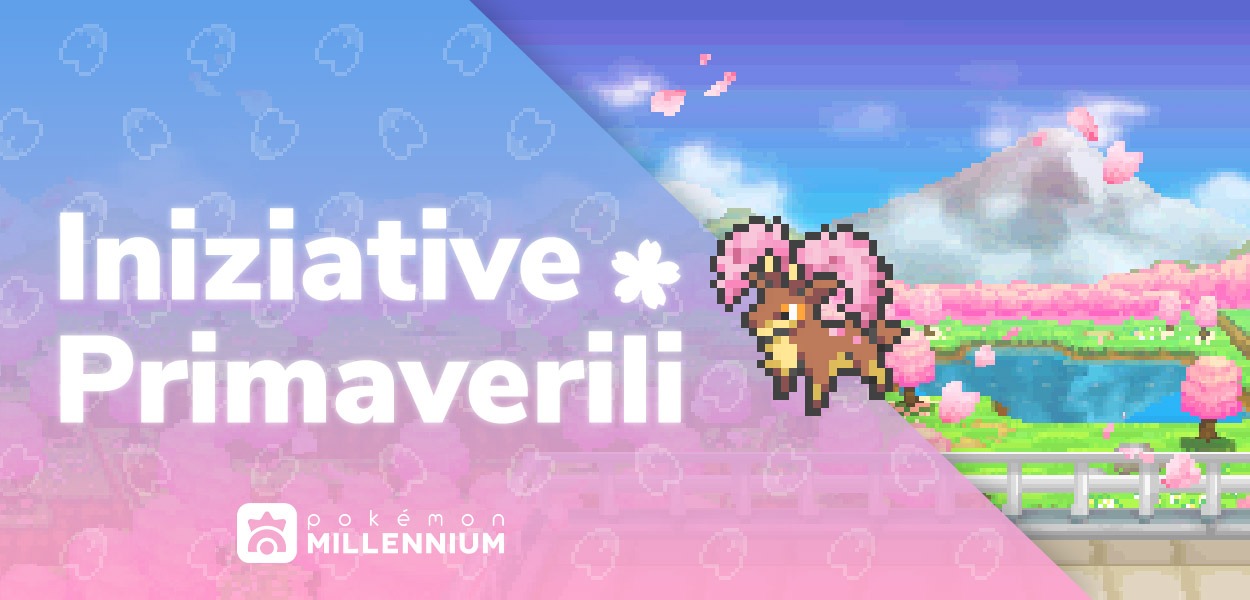 Svelata la stagione primaverile delle iniziative di Pokémon Millennium!