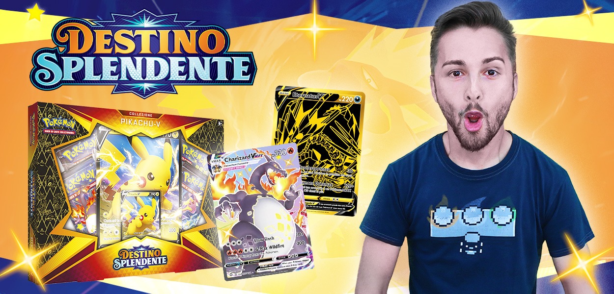 Abbiamo aperto la collezione Pikachu-V di Destino Splendente!